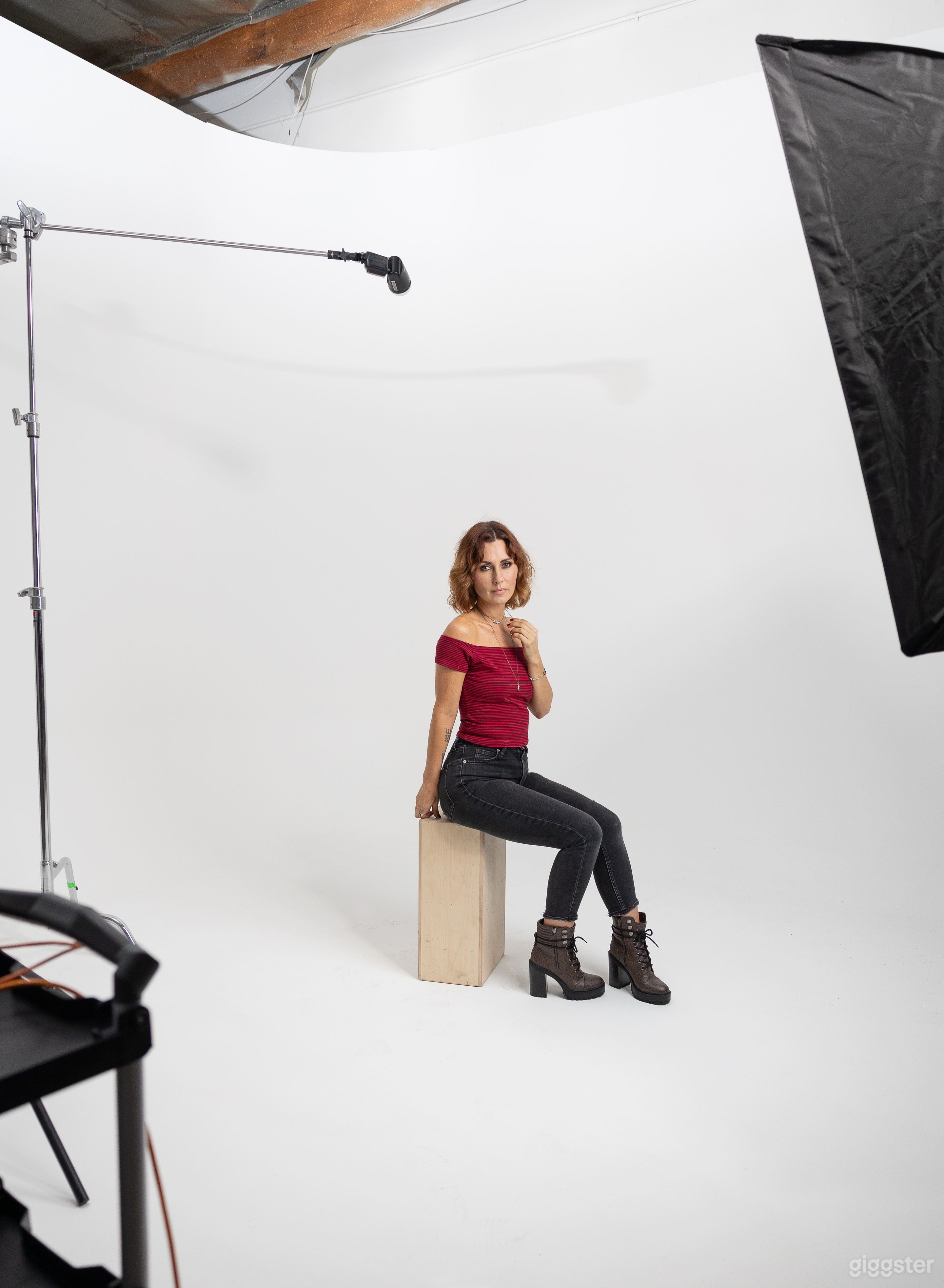 * Using our Cyc Wall
* Available for you!