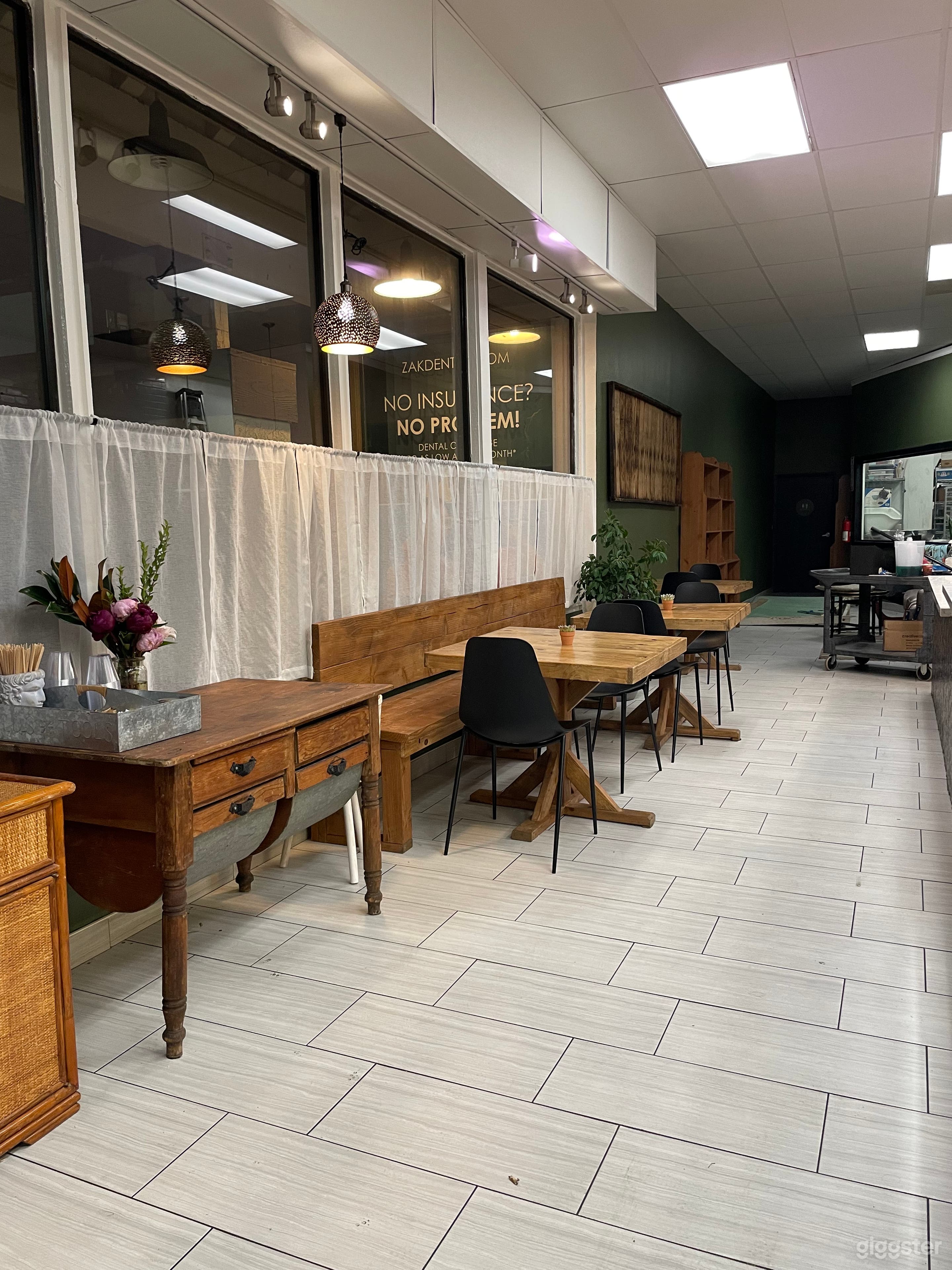 custom wood tables &amp; benches.  antique bakers table.