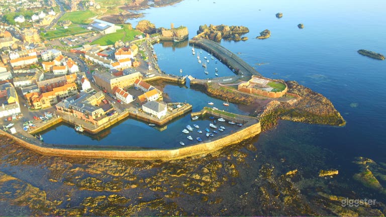  Aerial shot over the Harbour 