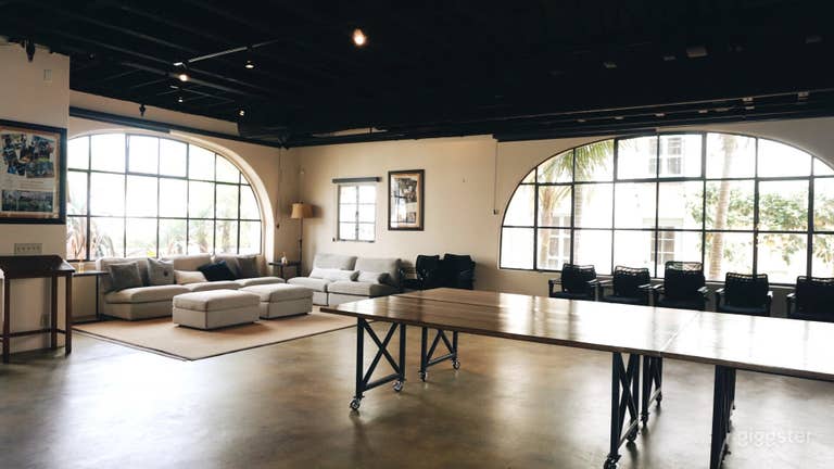  Airy Event Space in Spanish-Style Building 