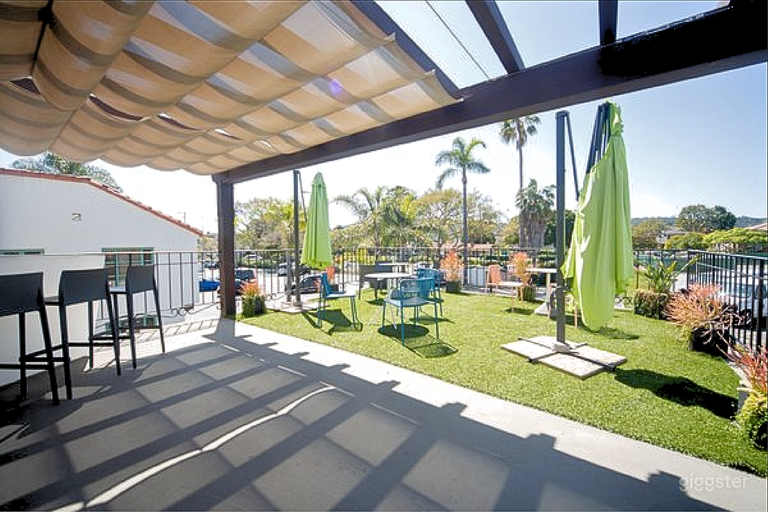  Airy Event Space in Spanish-Style Building 