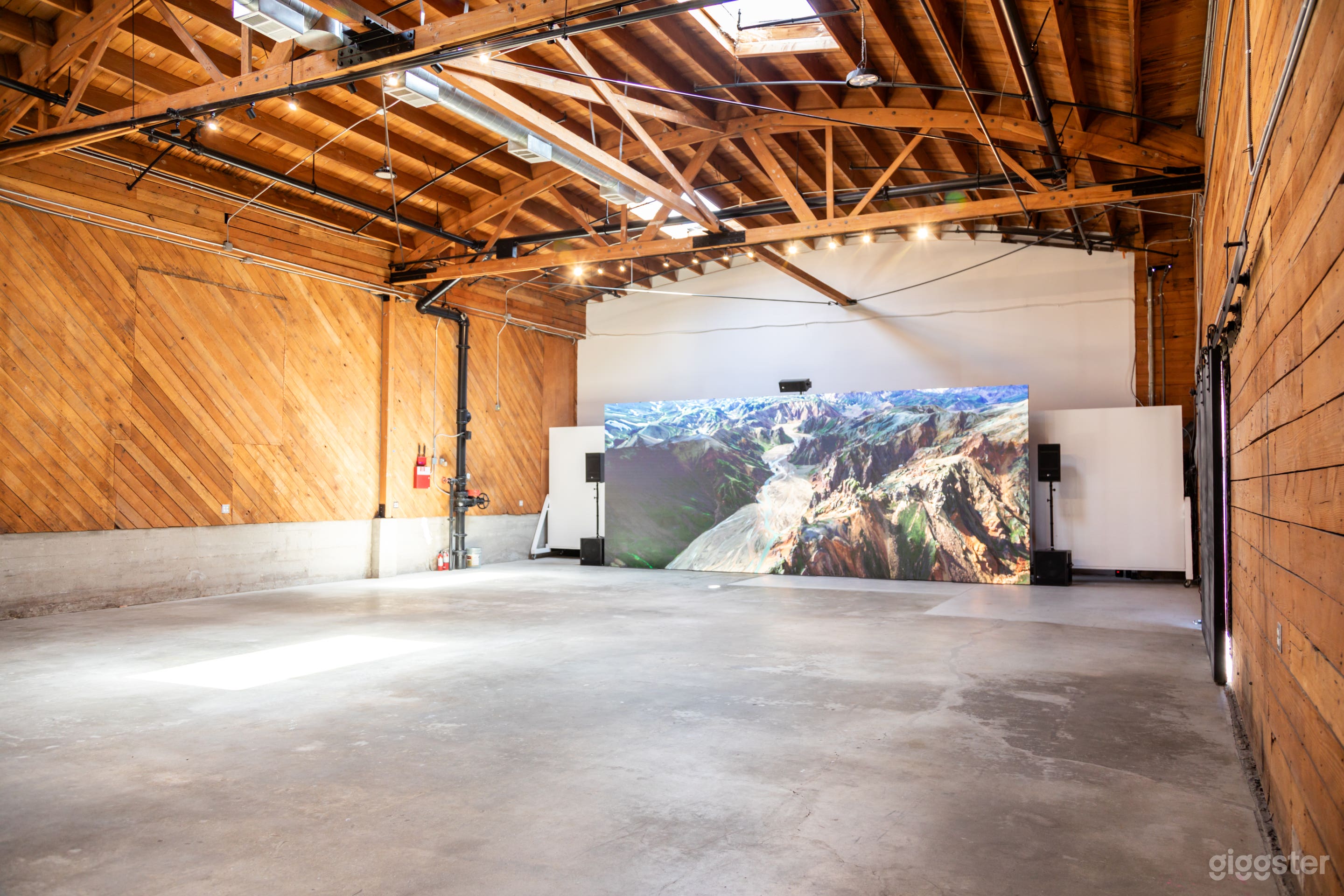 Expansive space to film or hold a private event