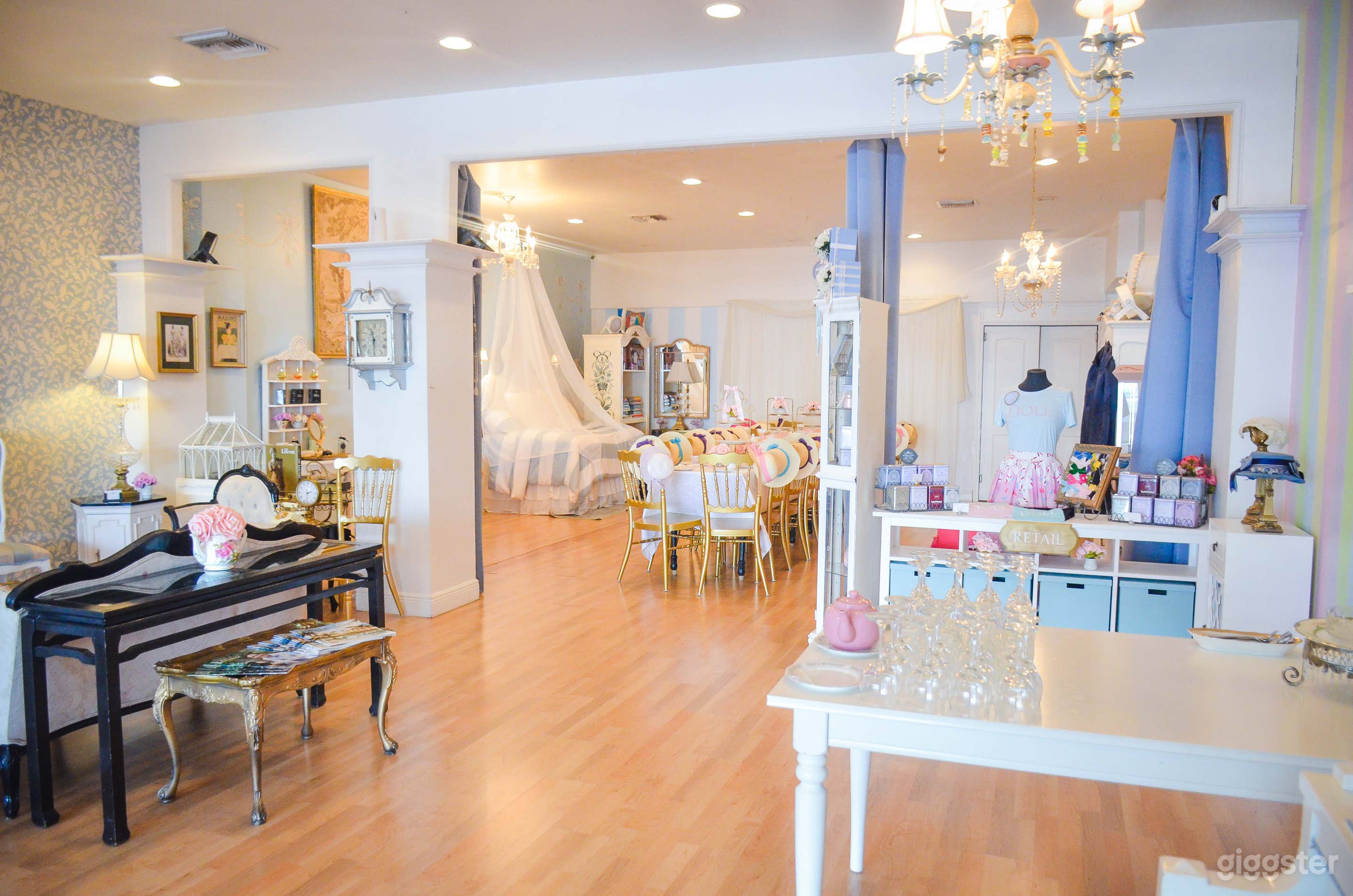 Enchanted Dollhouse Themed Tea Room Photo 1