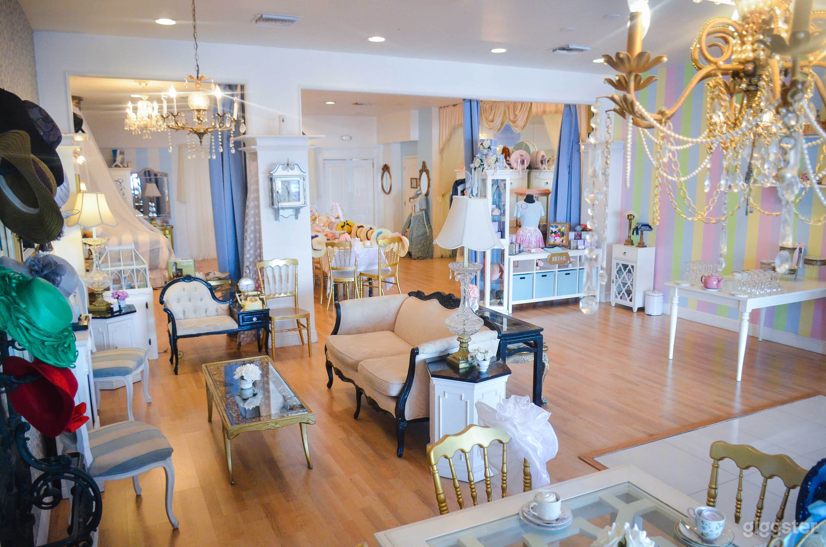 Enchanted Dollhouse Themed Tea Room Photo 2