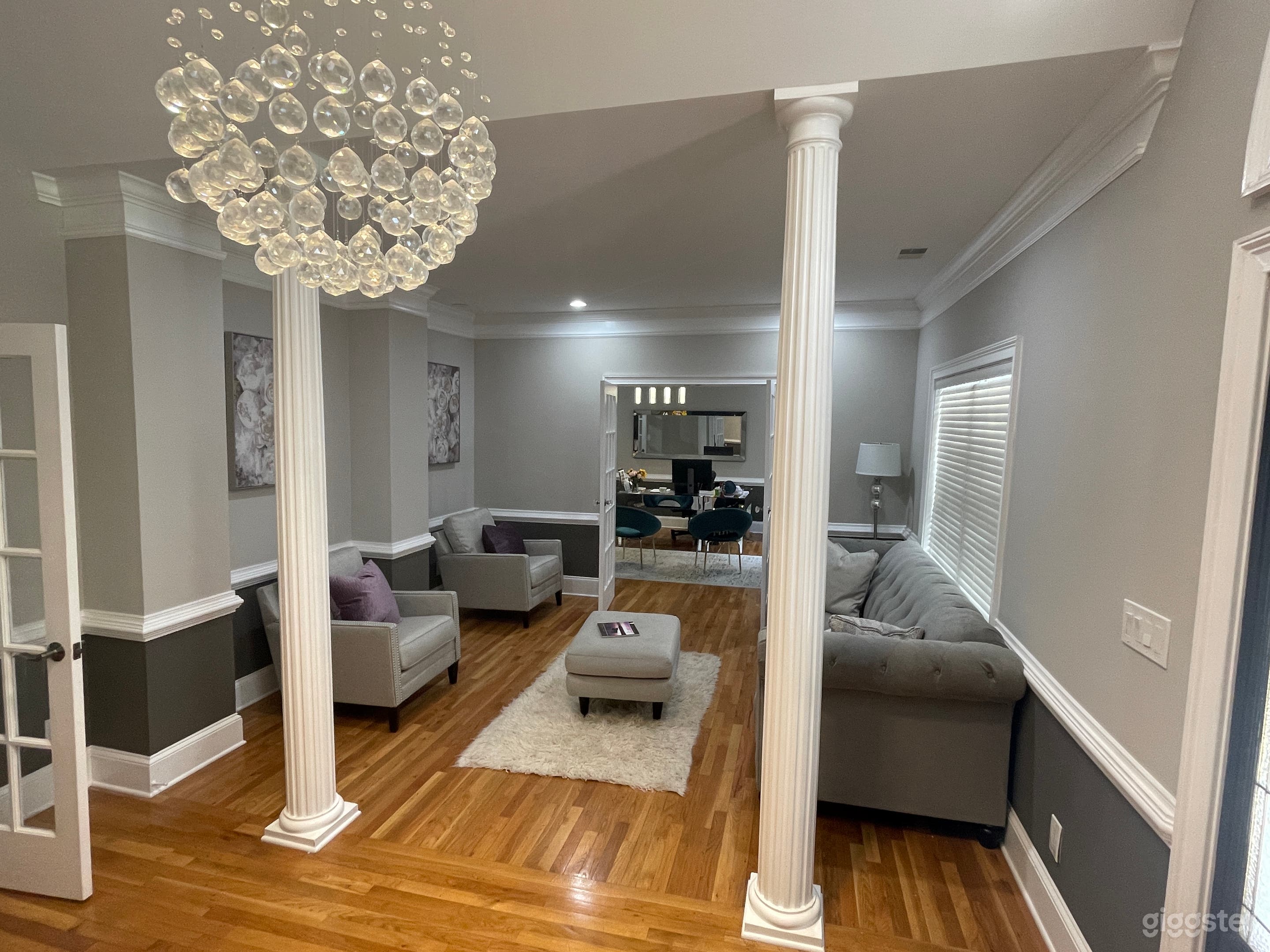 Sitting room and office 