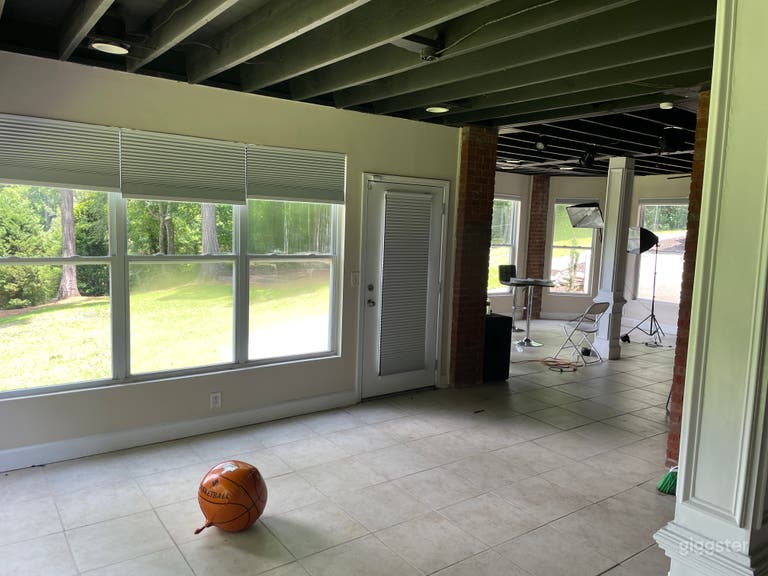  Downstairs production area 