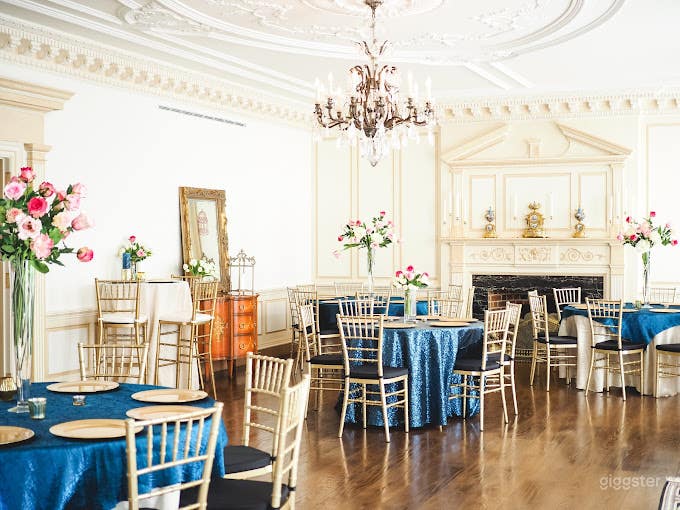 The Cameo Ballroom with Large Crystal Chandelier  Photo 1