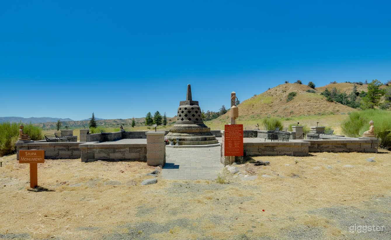 Sacred Stupa On A Sturdy Square Base Photo 4