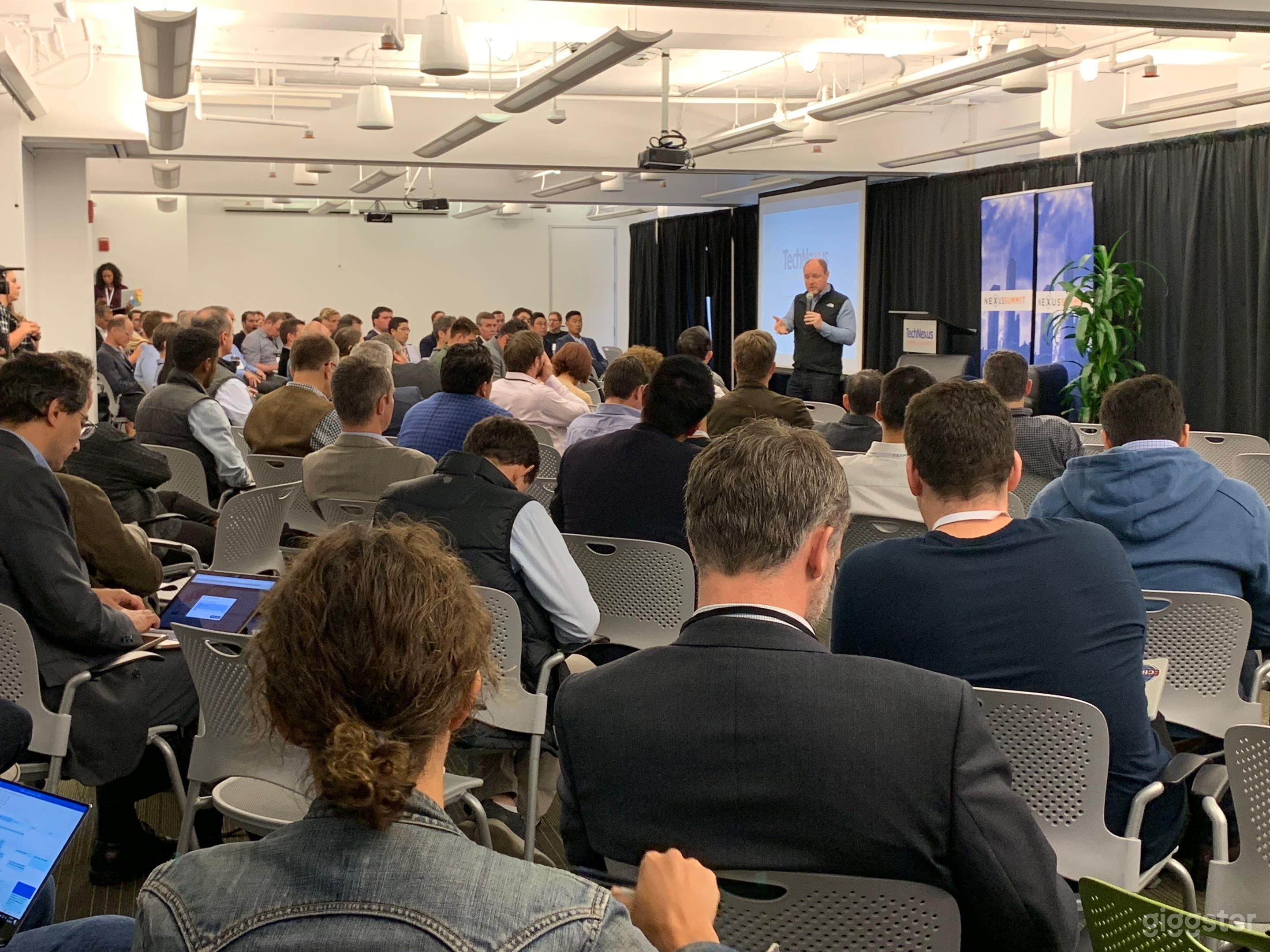 Conference Rooms ABCD Theatre Style (facing East)