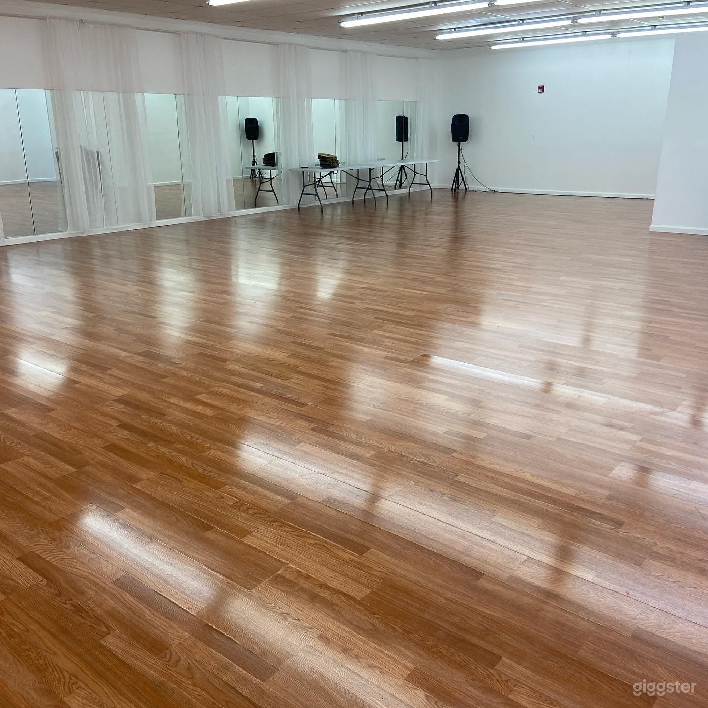 Clean and sanitized after each event