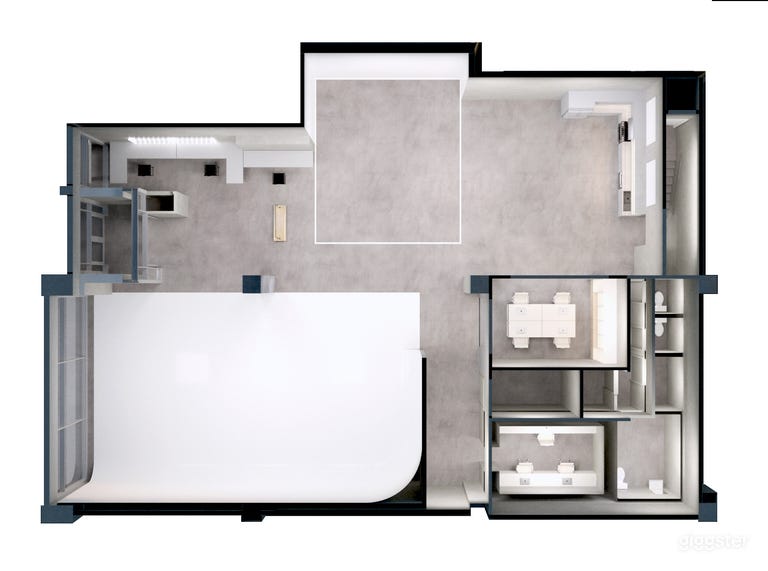  DreamSpace: Estudio y Espacio para Eventos de Alta Gama/3800sqft 