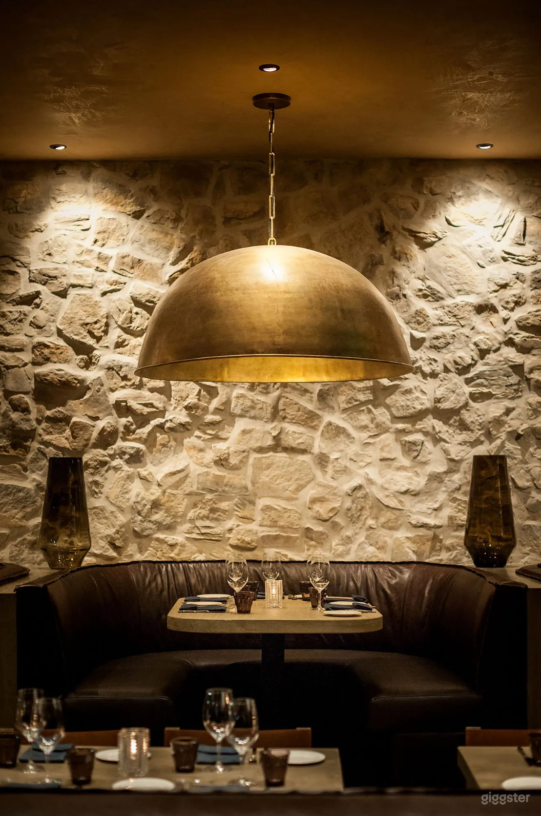 Upscale and Glamorous Circular Booths Photo 3