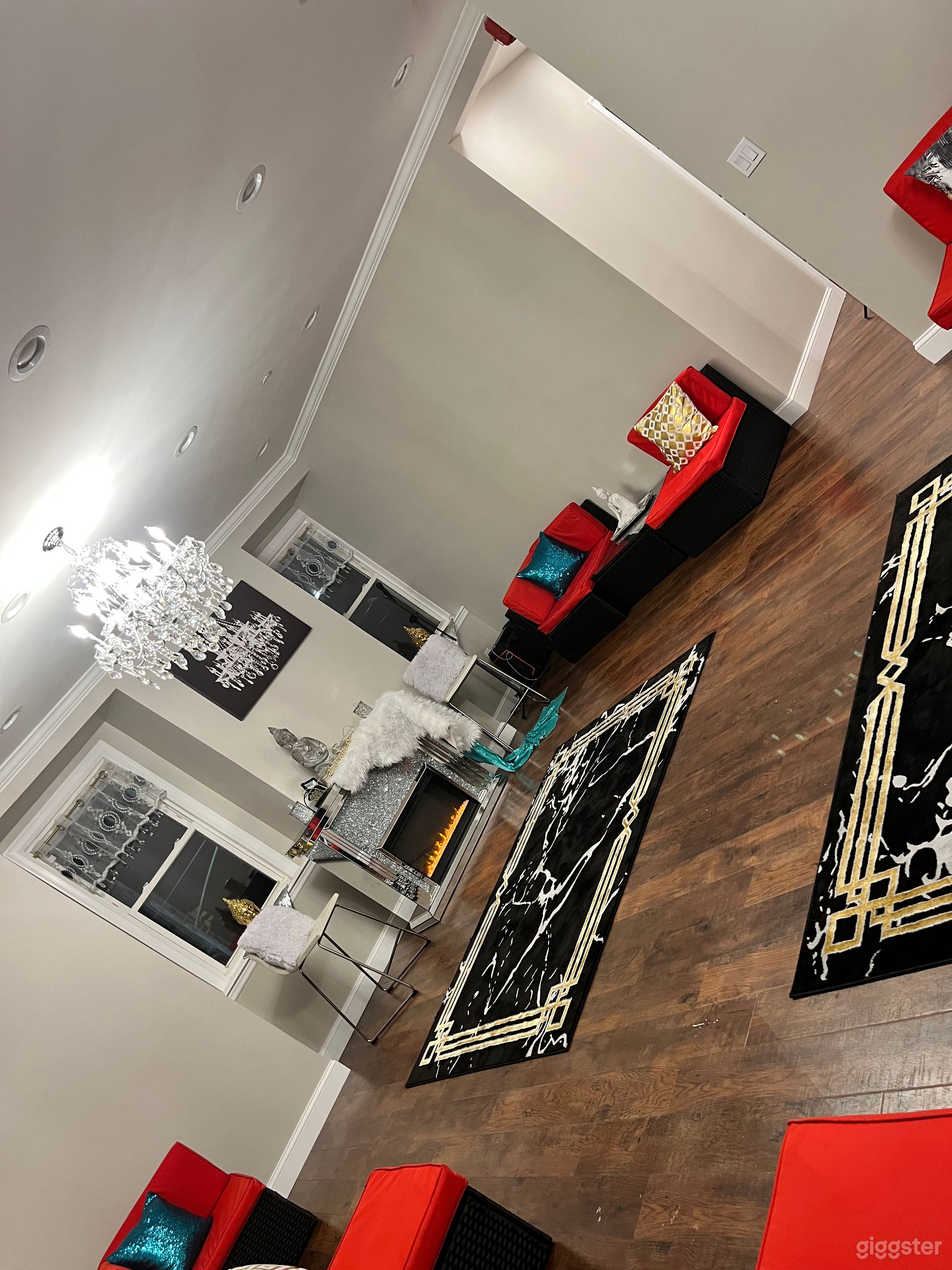 6- piece lounge furniture, custom pillows can be added and we have two lounge  chairs.