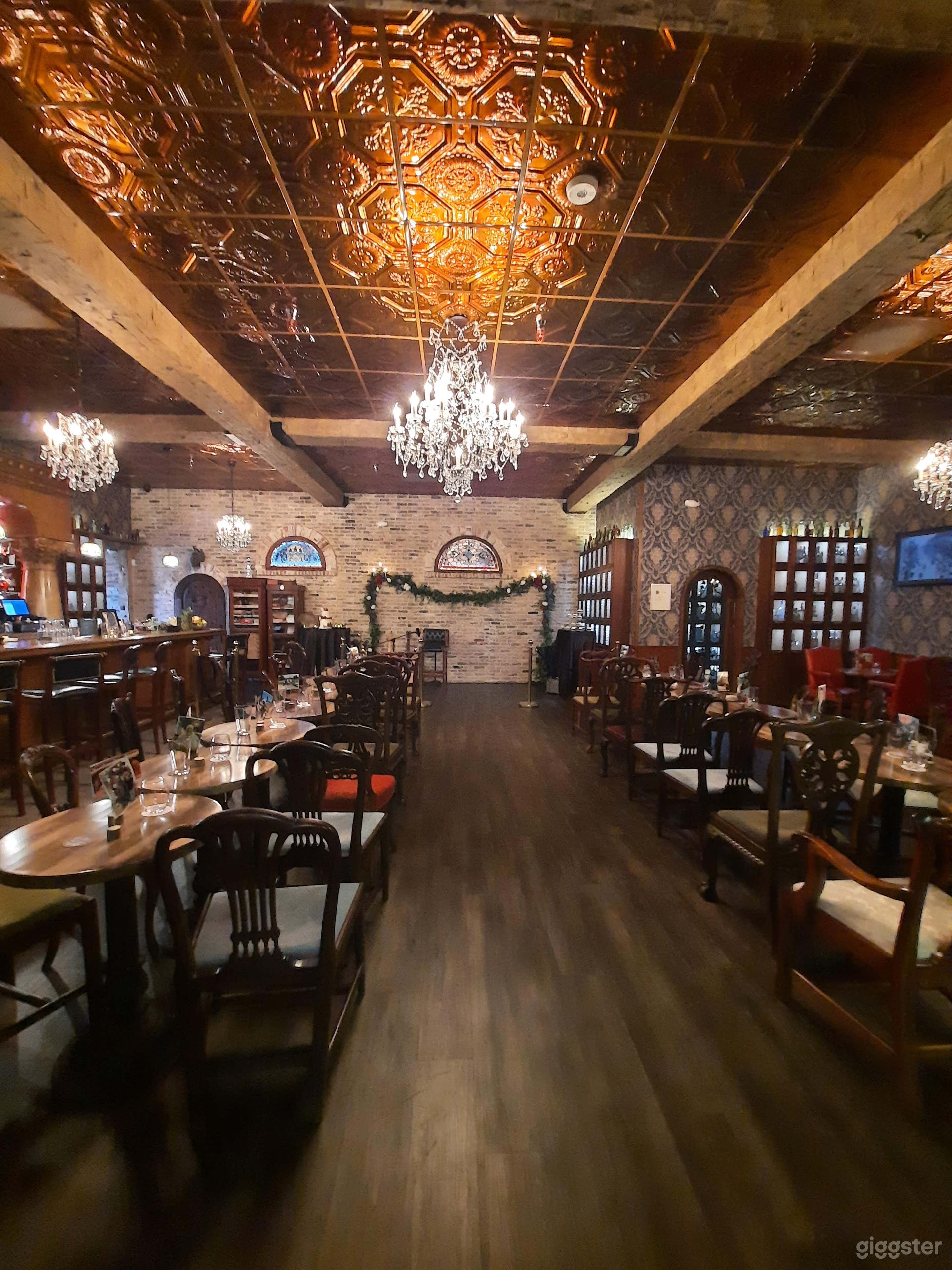 Unexpected Chicago style speakeasy with full bar, catering Photo 2
