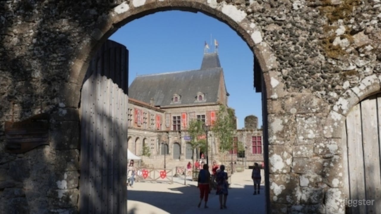 Renaissance Castle Courtyard  Photo 1