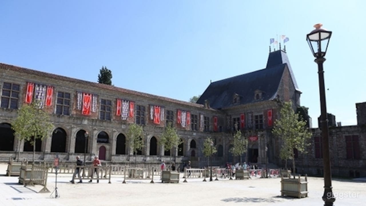 Renaissance Castle Courtyard  Photo 2