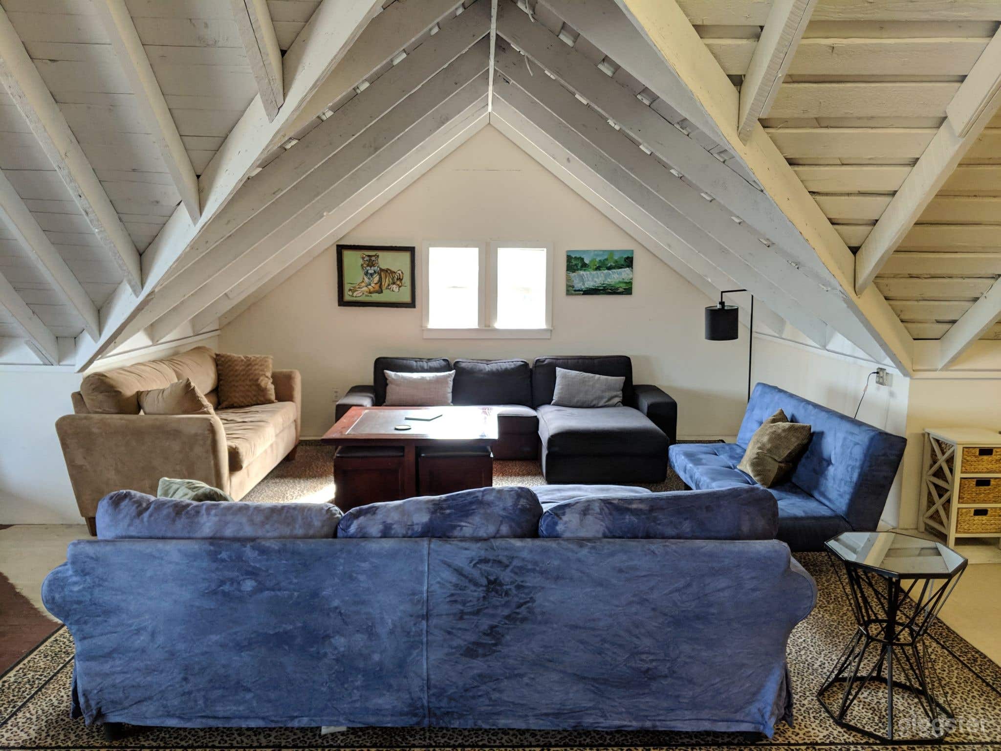 Top Floor of Mansion with Great Architecture Photo 1