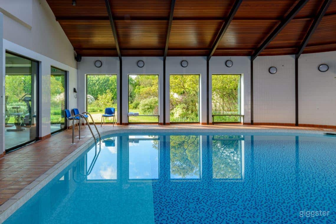 Victorian Indoor Swimming Pool Area Photo 4