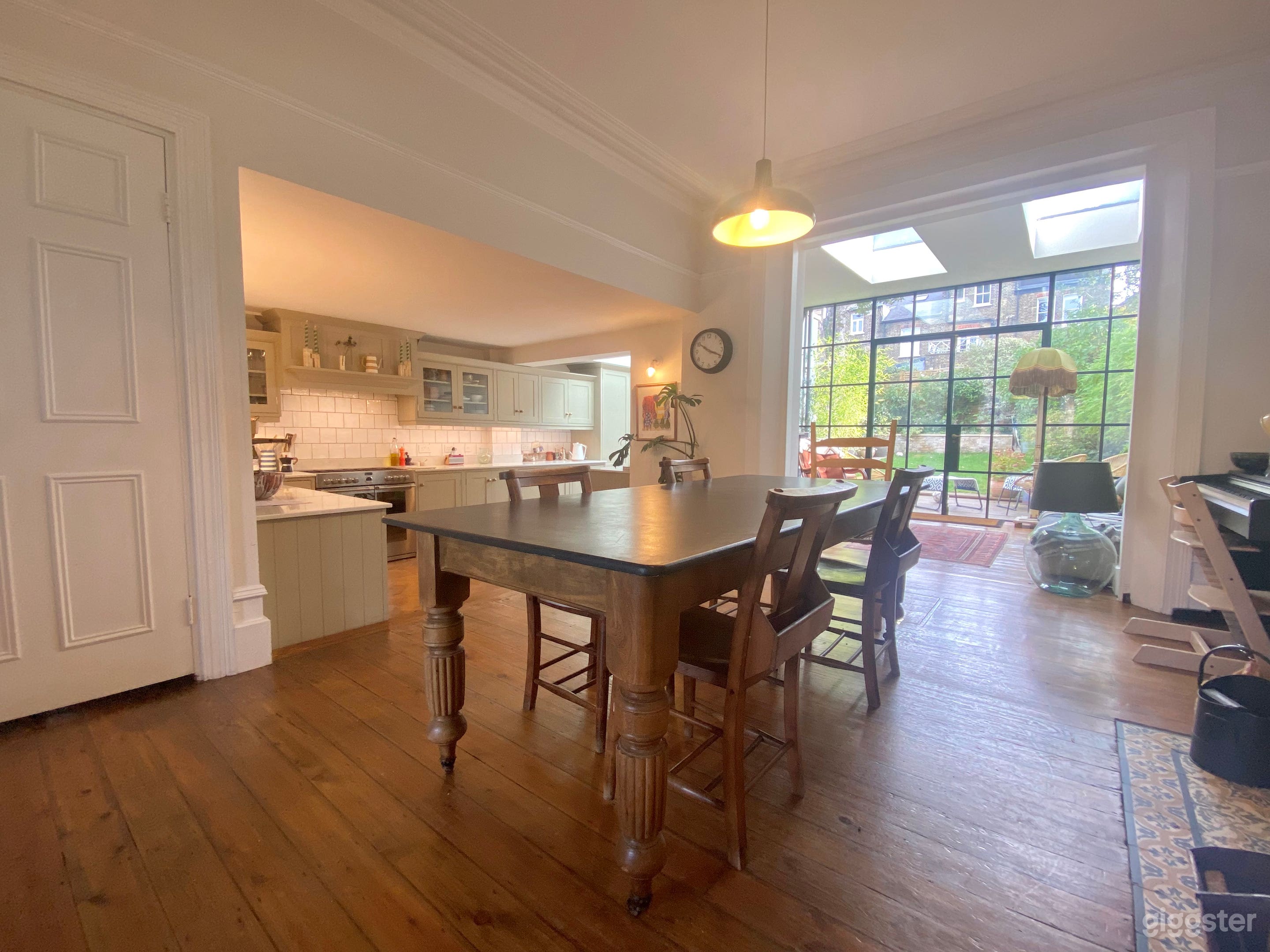 Dining Area and kitchen

