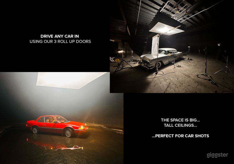  Huge White CYC (10,000 Sqf Stage) - Parking lot 