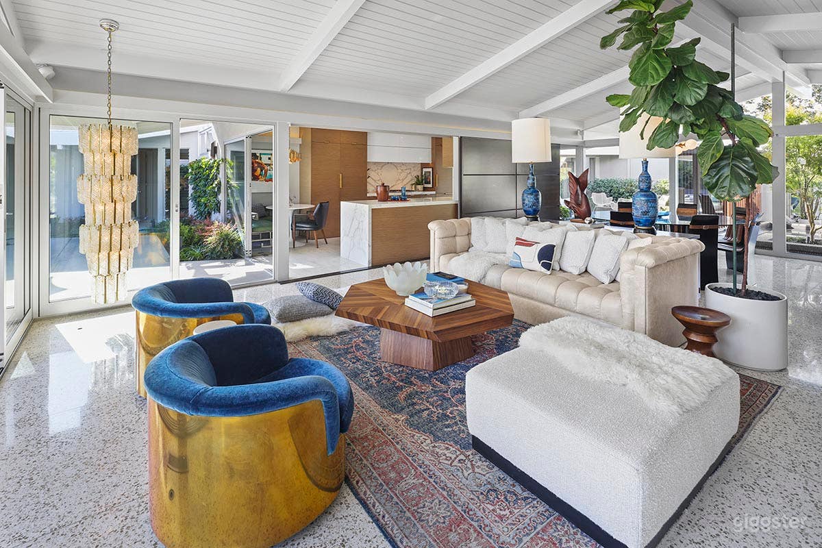 Midcentury Modern Pool Home Photo 1