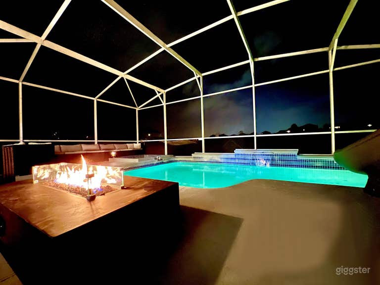  Private Outdoor Dining with your entertaining private chef dinners with Philip Starck designed chairs for exclusive sit down dinners for up to 16 persons outside &amp; 20 persons inside overlooking private pool &amp; golf. Then sip on a cocktail at Fire Pit.
 