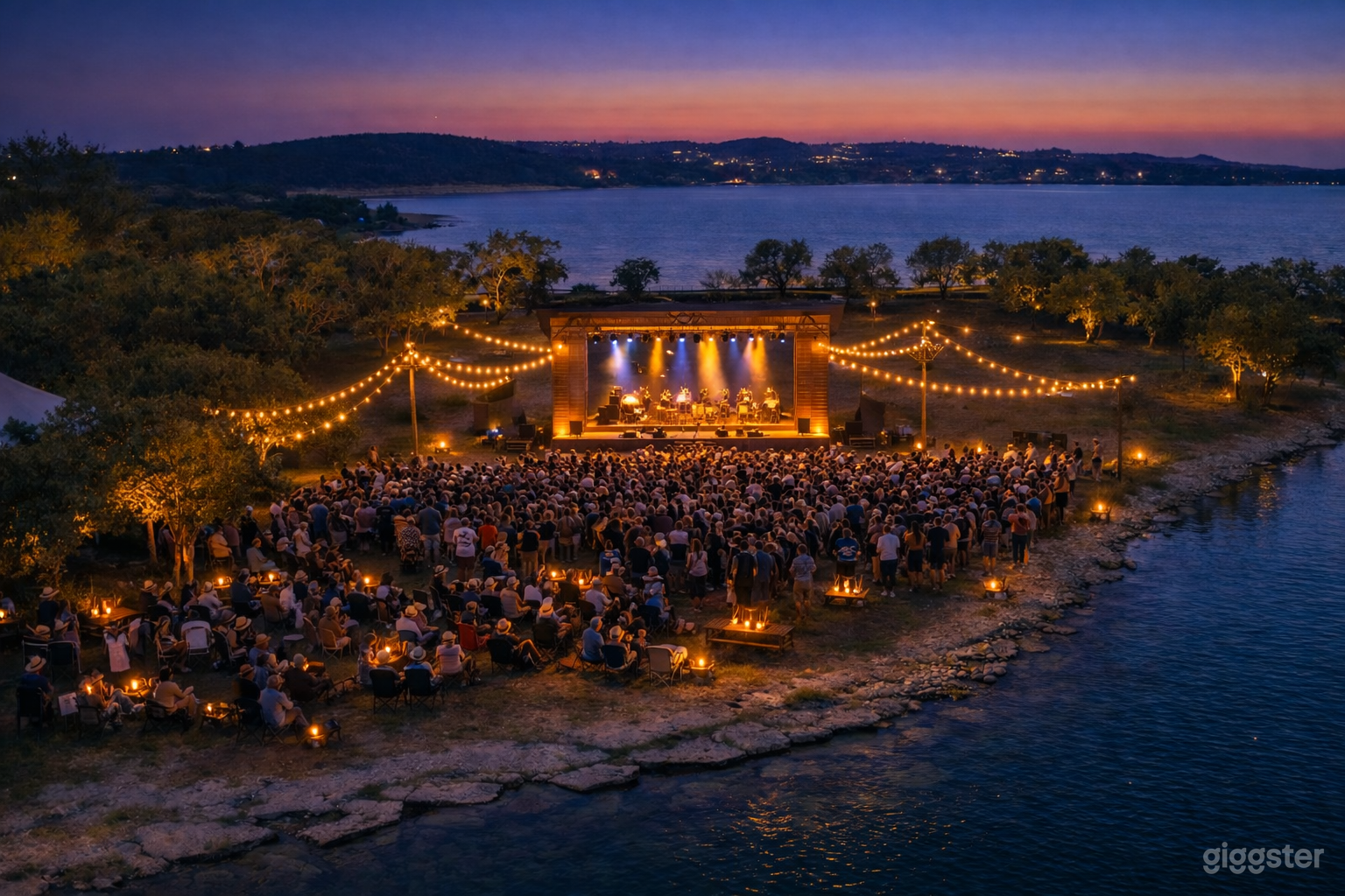 Large-Scale Waterfront Event Property — in Austin, TX Photo 1