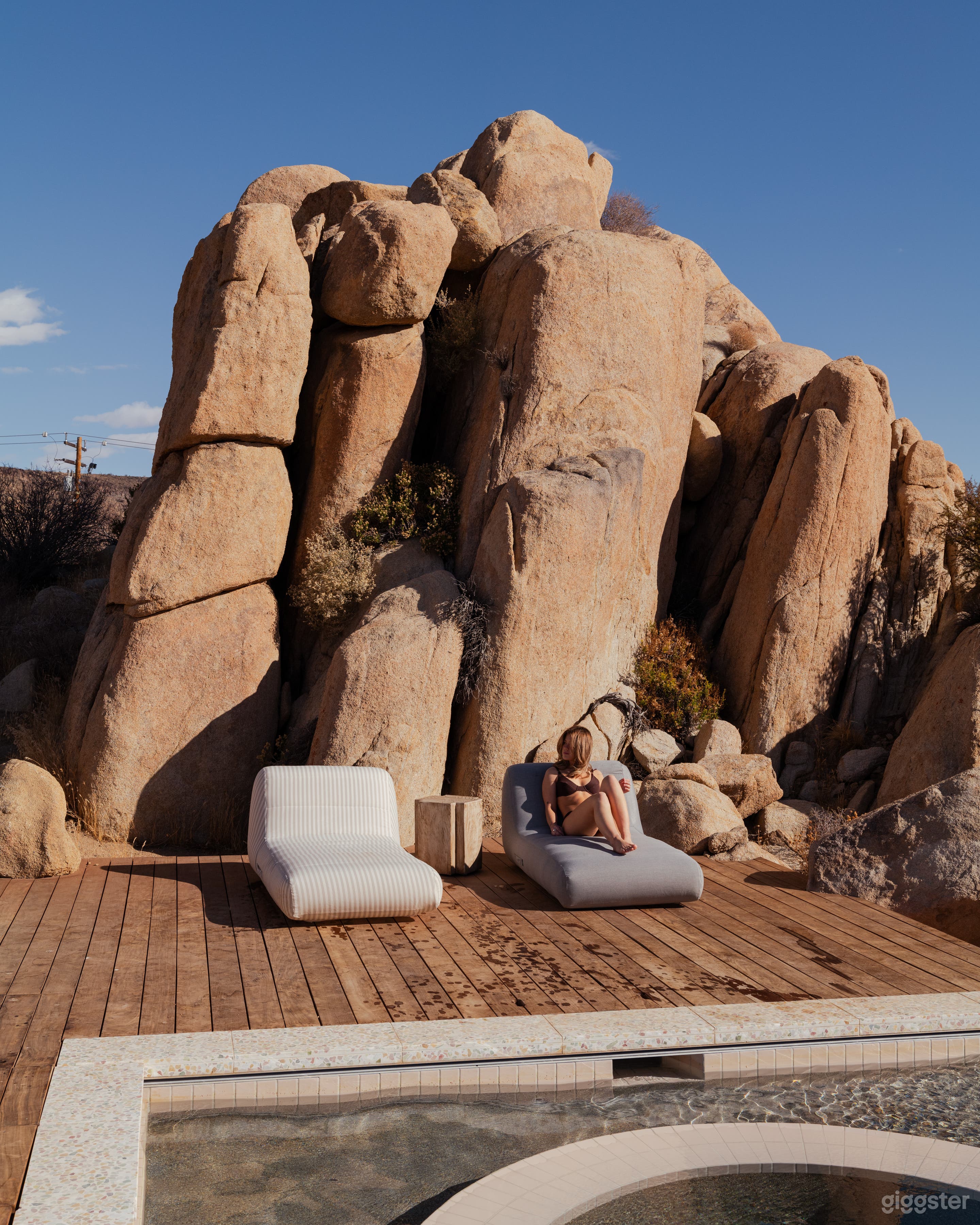 Horse Around-Pioneertown Pool Cabin w. Boulders Photo 2
