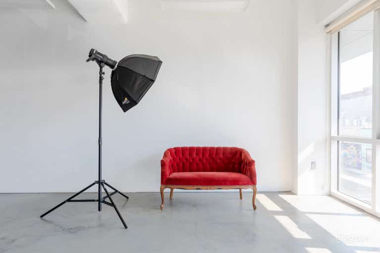  Estudio fotográfico y de video industrial luminoso 