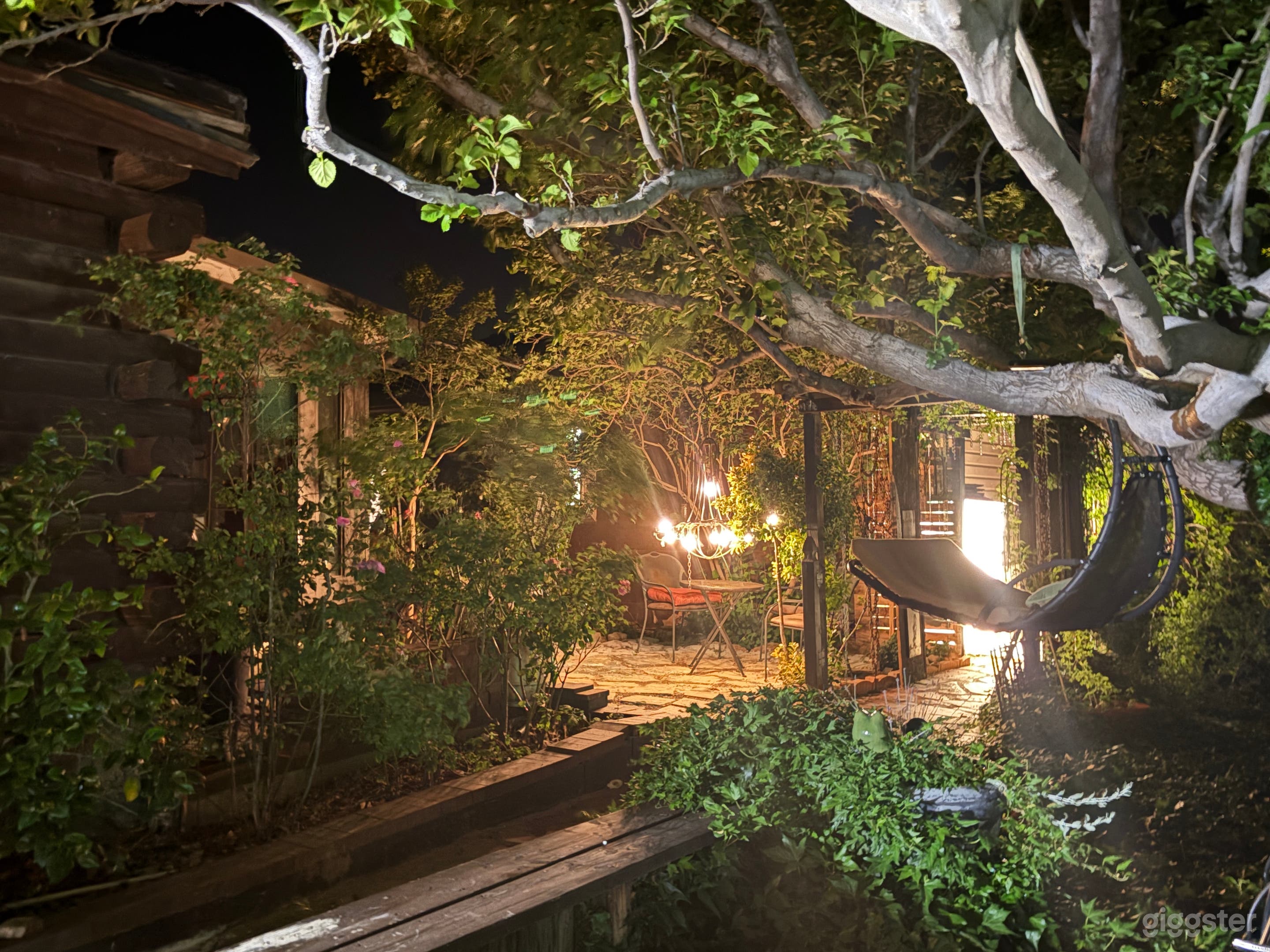 Alley in the evening