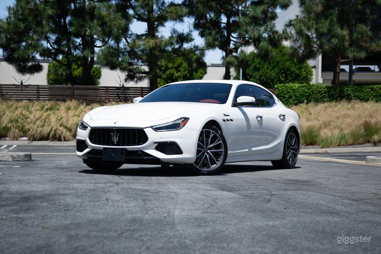  #76,046 White Maserati  