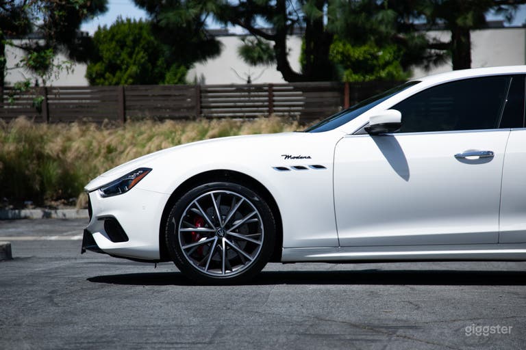  #76,046 White Maserati  