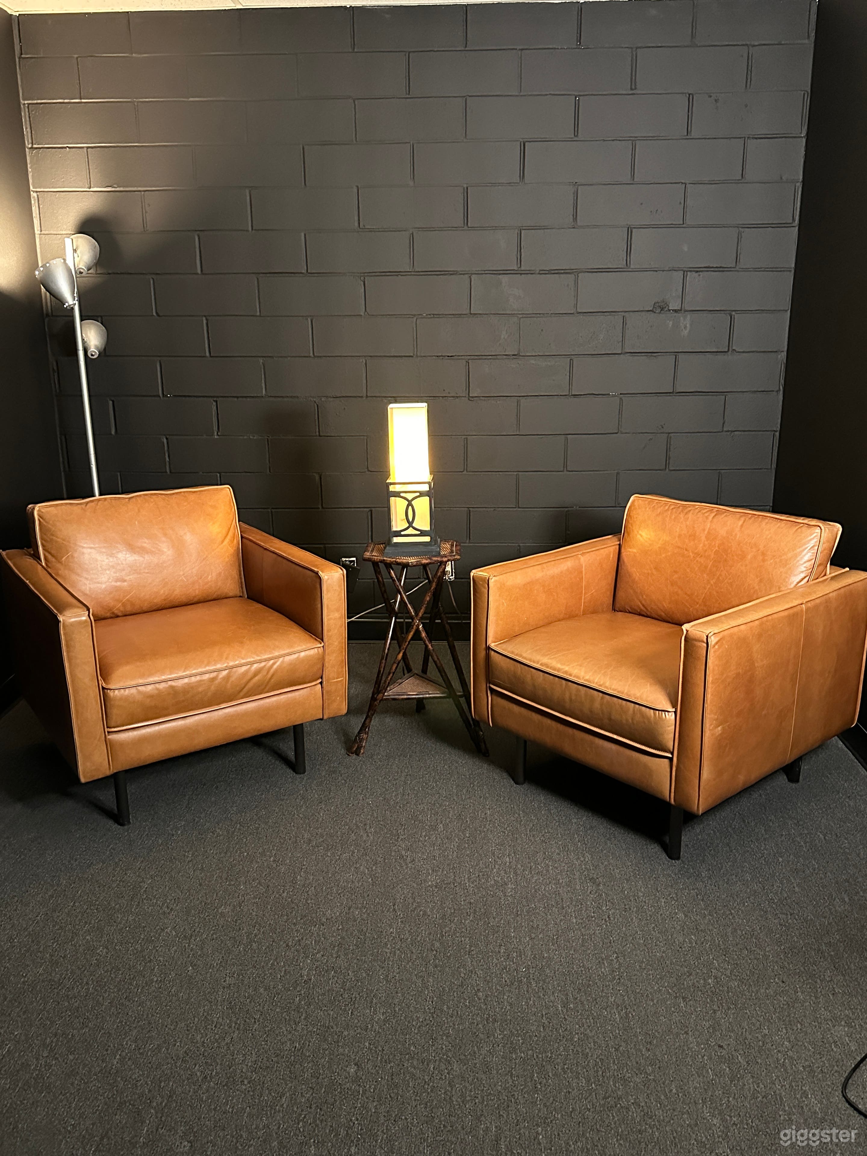 Professional Black Box Podcast Studio Photo 3