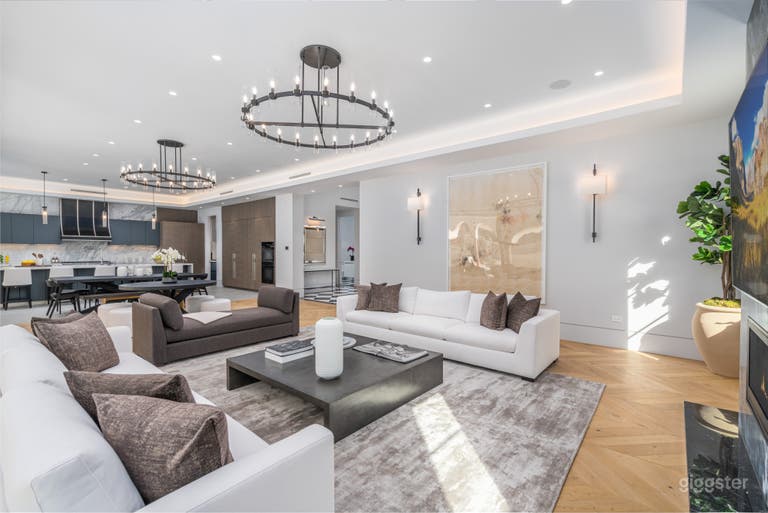  Villa Gemma by LuxJB: New 25,000 sqft Mega-Mansion in Beverly Hills Flats. Chef, Cinema, Gym. 