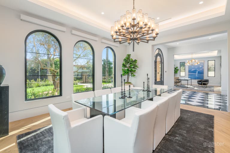  Villa Gemma by LuxJB: New 25,000 sqft Mega-Mansion in Beverly Hills Flats. Chef, Cinema, Gym. 