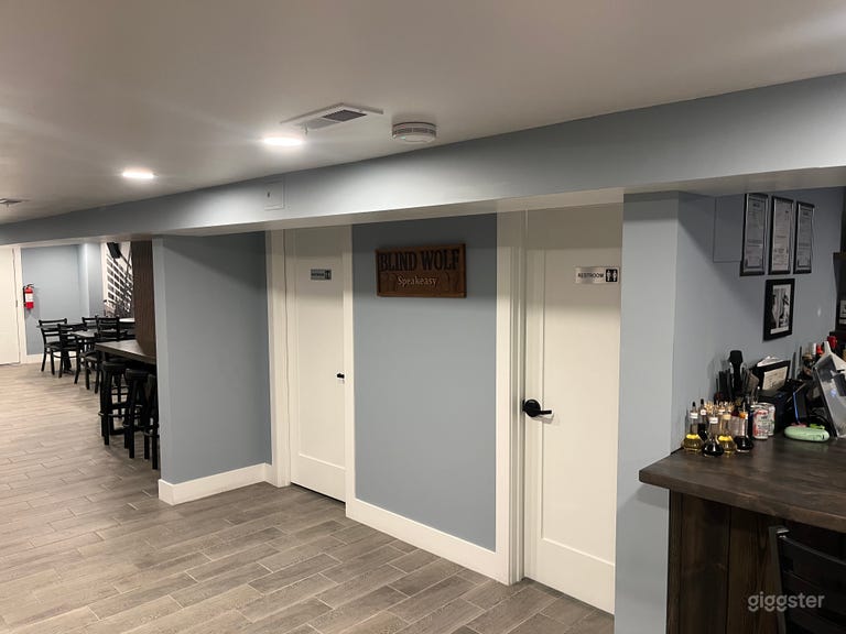  Modern minimalist speakeasy 