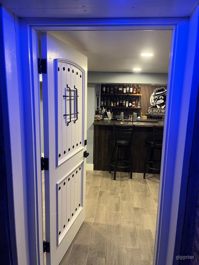  Modern minimalist speakeasy 