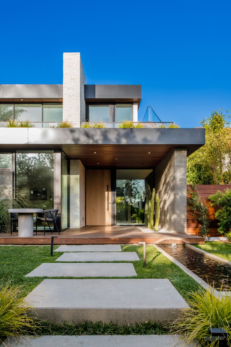  Modernist Home With Pool, Roof Deck & 2 Kitchens 