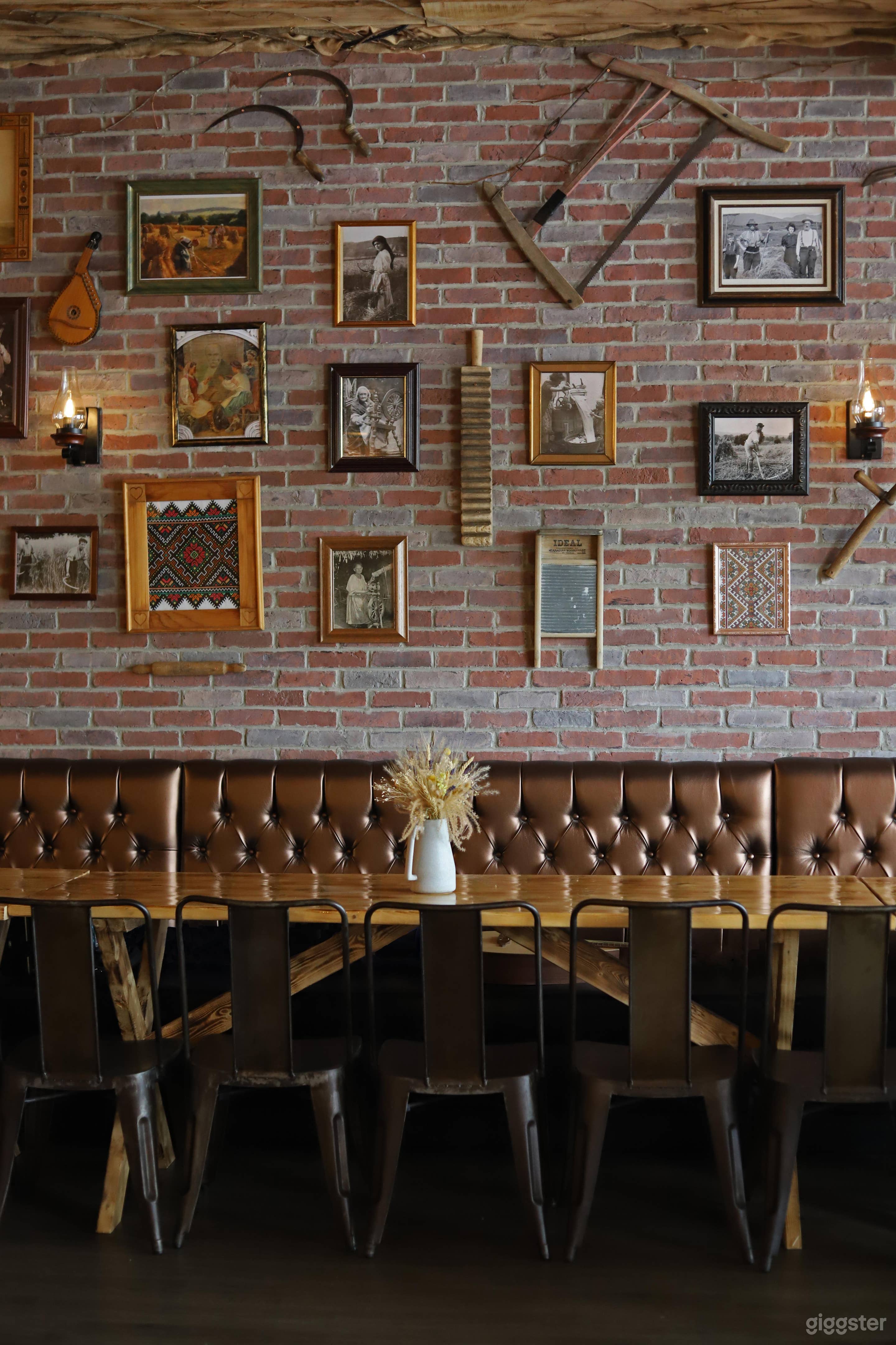 Interior - brick wall