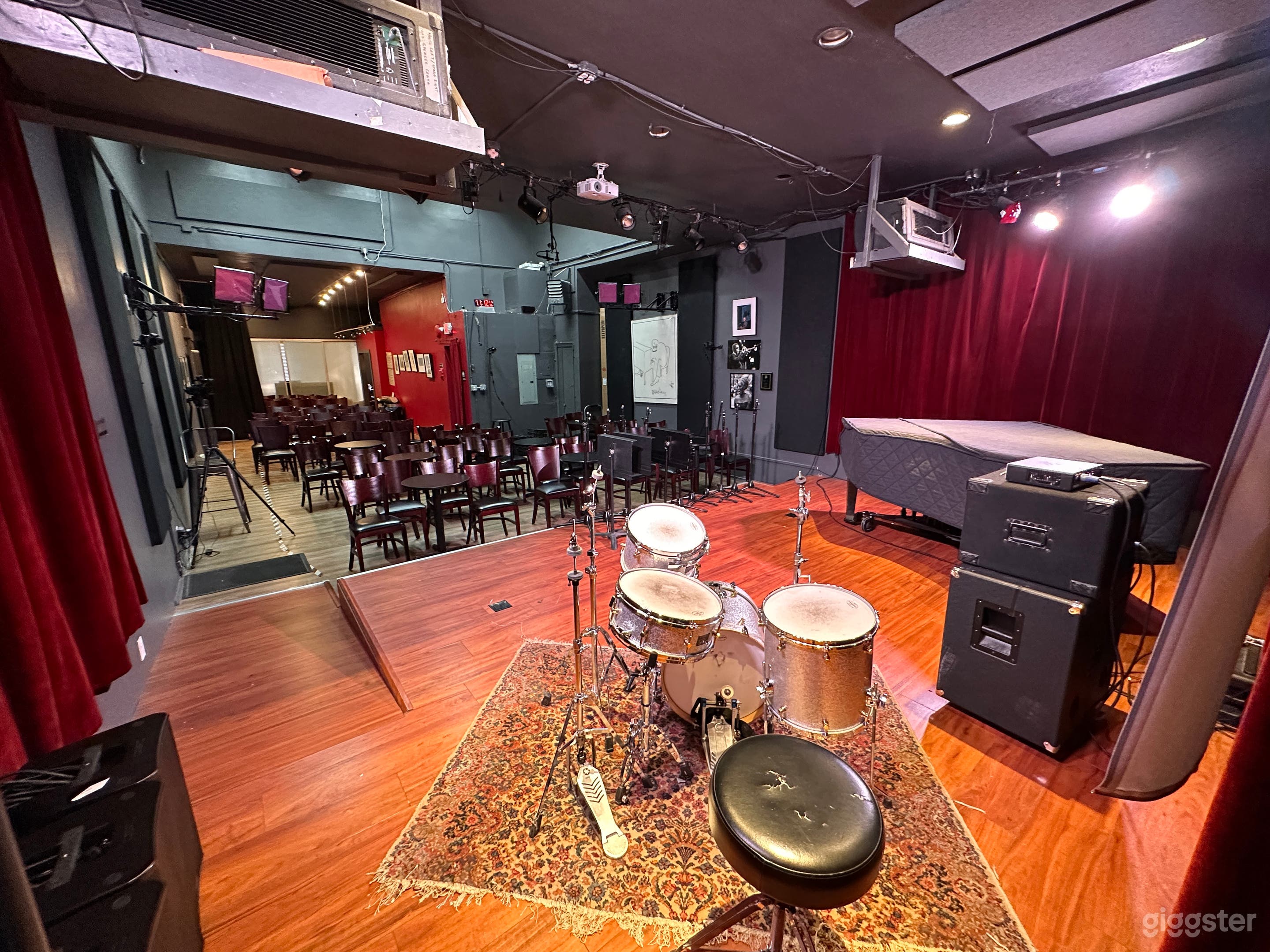 View from Stage of Performance Space