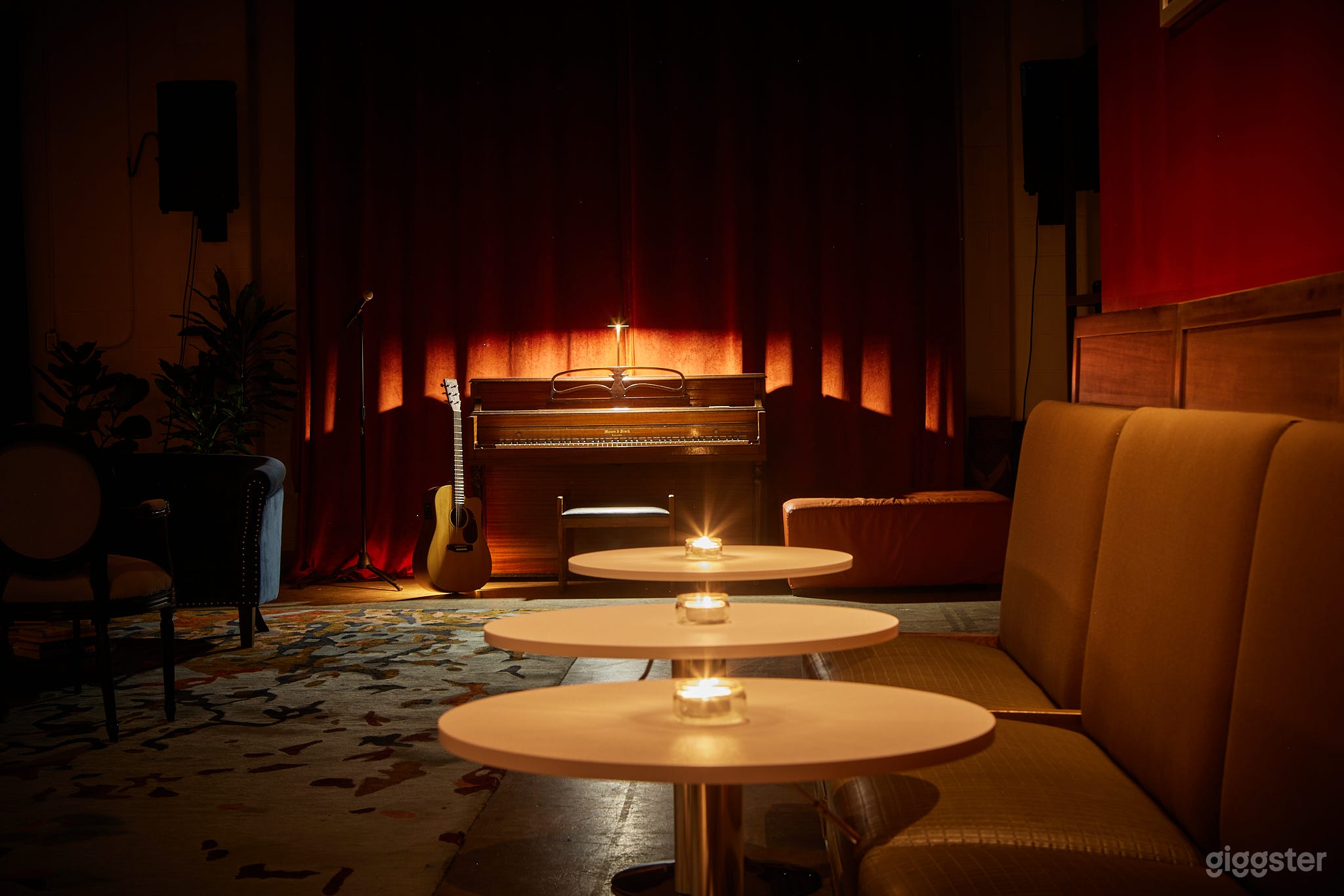 The Unity Studio offers full backline for concerts and DJs.