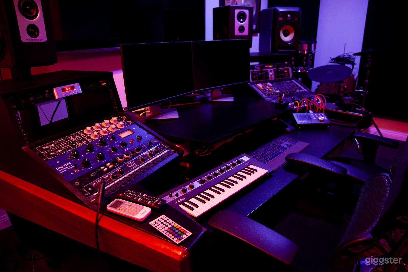 Recording studio / mixing board