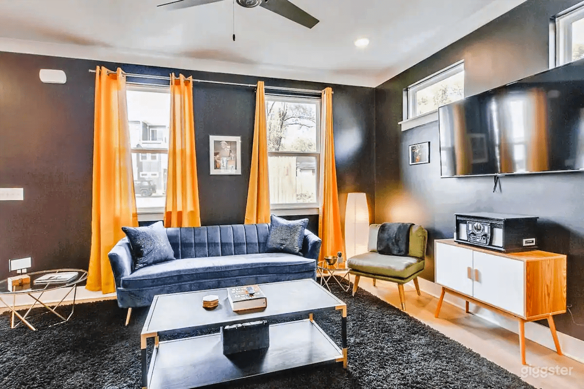 Beautifully decorated open floor-plan. 