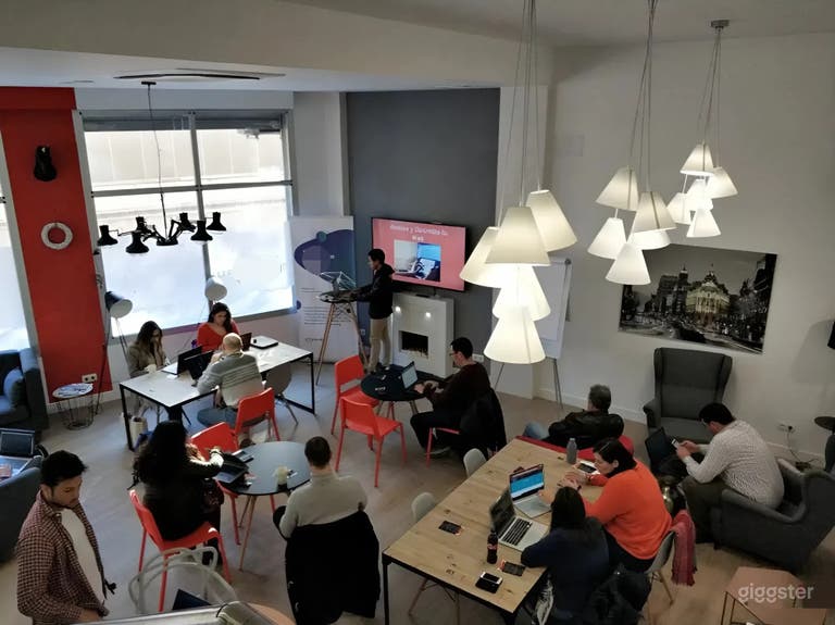  Vielseitiger Veranstaltungs- & Meetingraum im Zentrum von Madrid 