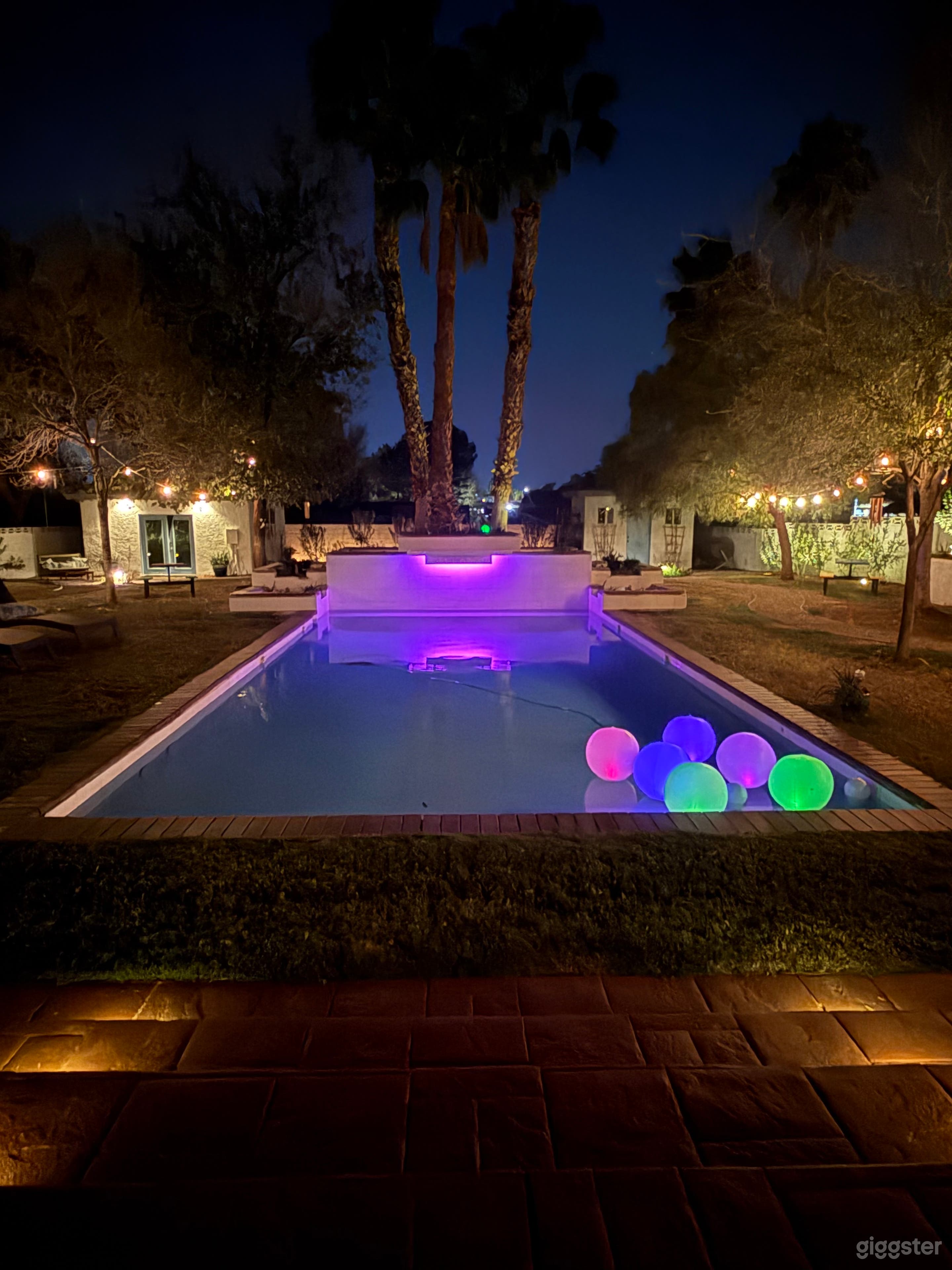 Vegas Production Estate | Cyclorama Studio, Tropical Pool Photo 1