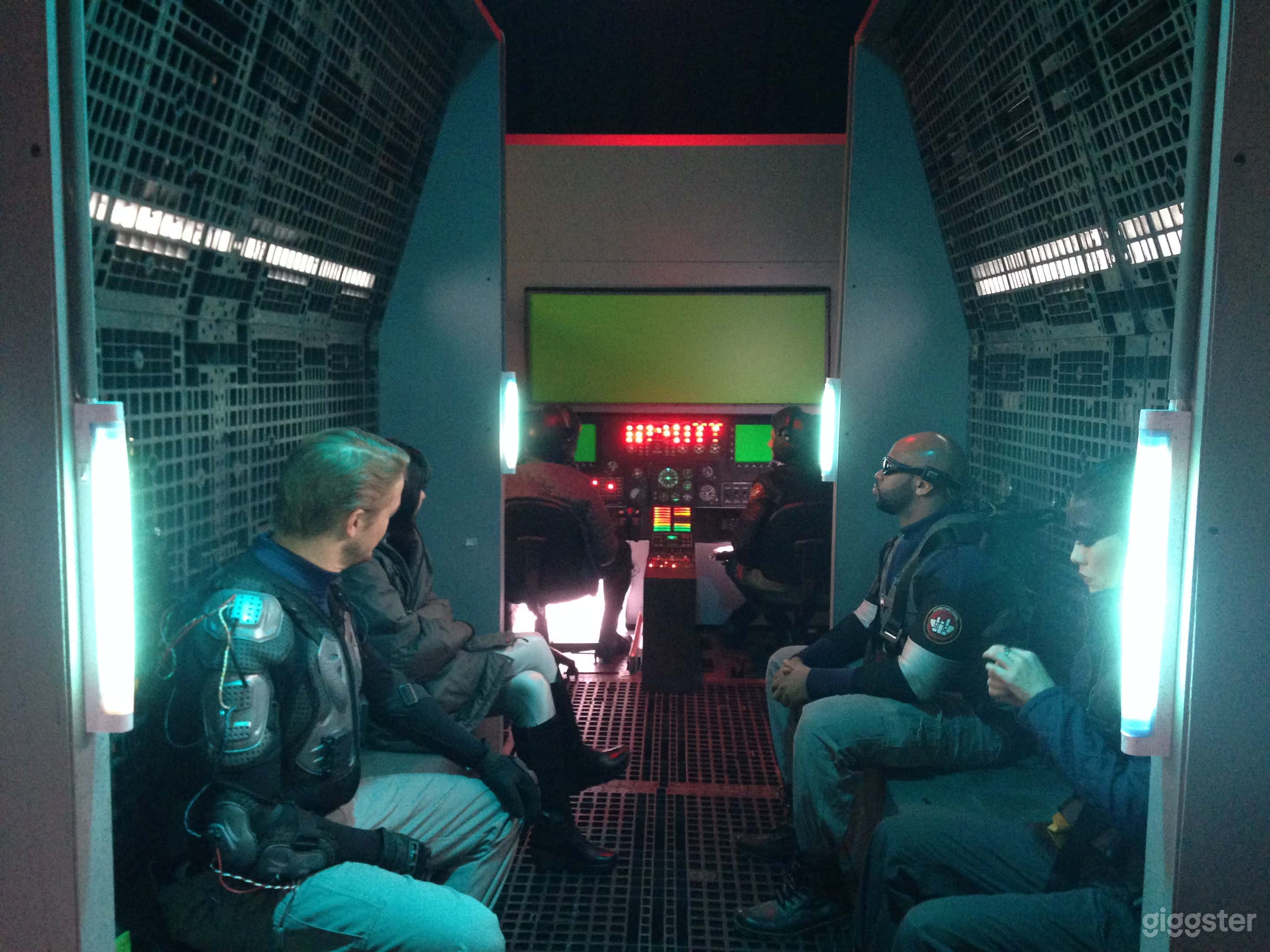 Spaceship Set | Futuristic Sci-Fi Film & Photo Studio Photo 4