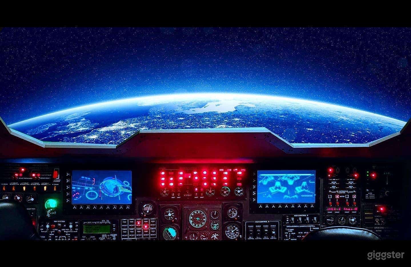 Spaceship Set | Futuristic Sci-Fi Film & Photo Studio Photo 1