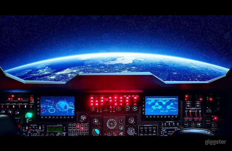  Spaceship Set | Futuristic Sci-Fi Film & Photo Studio 