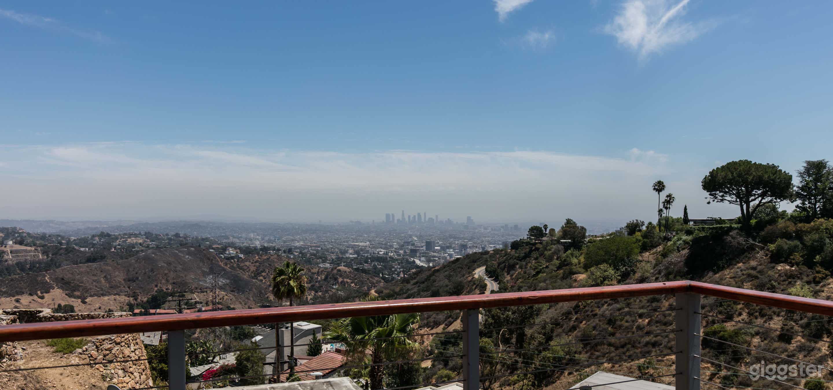 View of the Hollywood/Cahuenga Pass