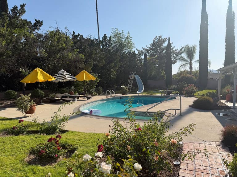  White House Atomic Ranch—Pool, Pergola & TV Credits 